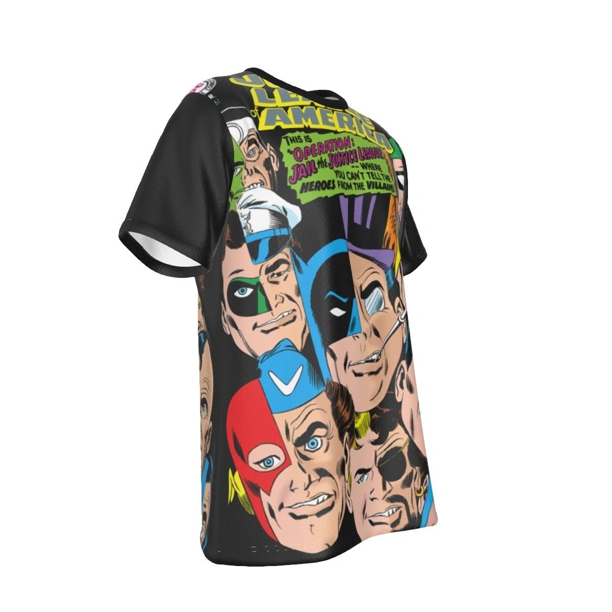 JLA 61 VILLAINS ALL OVER PRINT SHIRT AND TANK