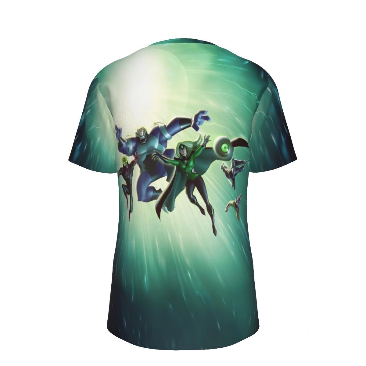 FATAL FIVE ANIMATED CELL ALL OVER PRINT SHIRT AND TANK