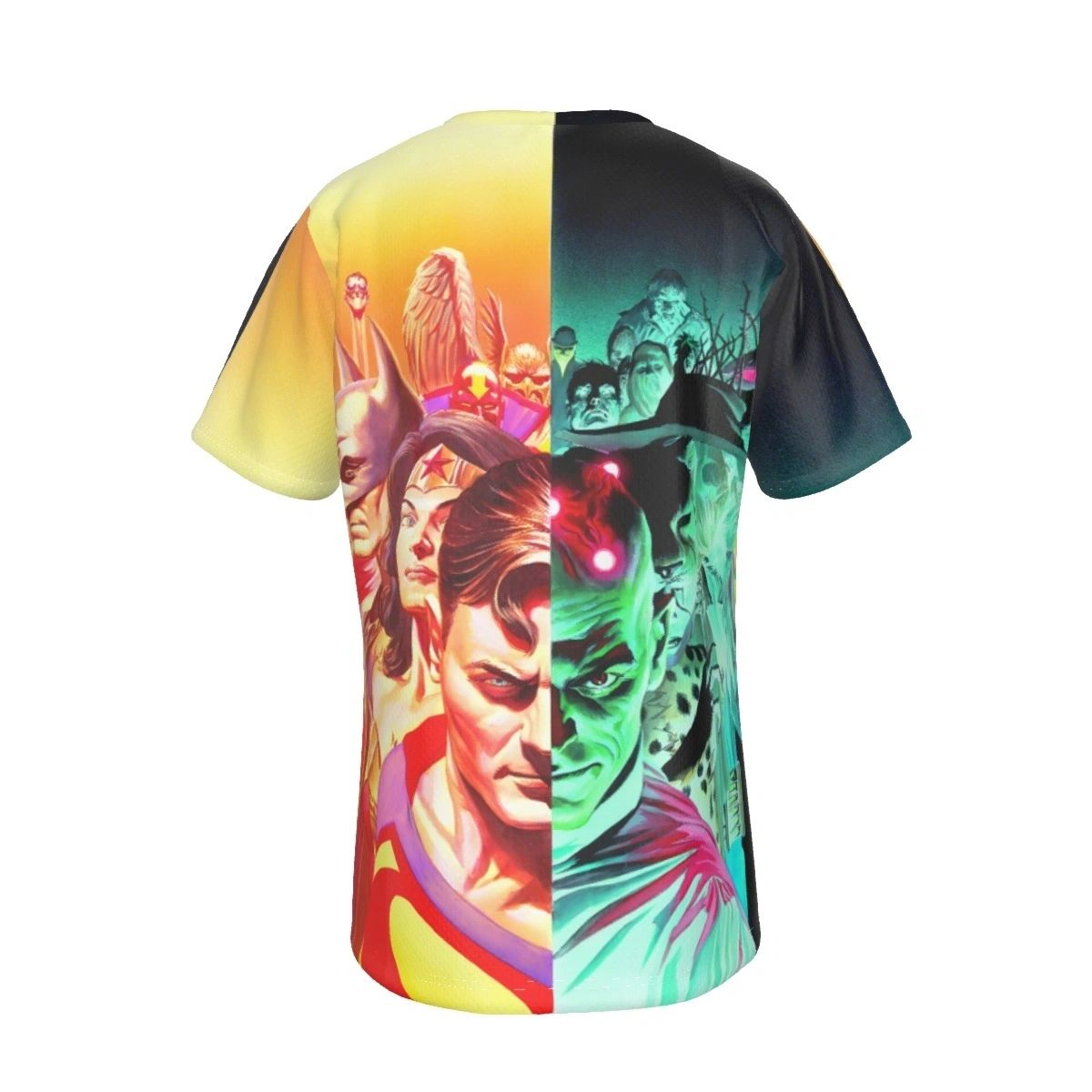 HEROES AND VILLAINS ALL OVER PRINT SHIRT AND TANK - ALEX ROSS ART