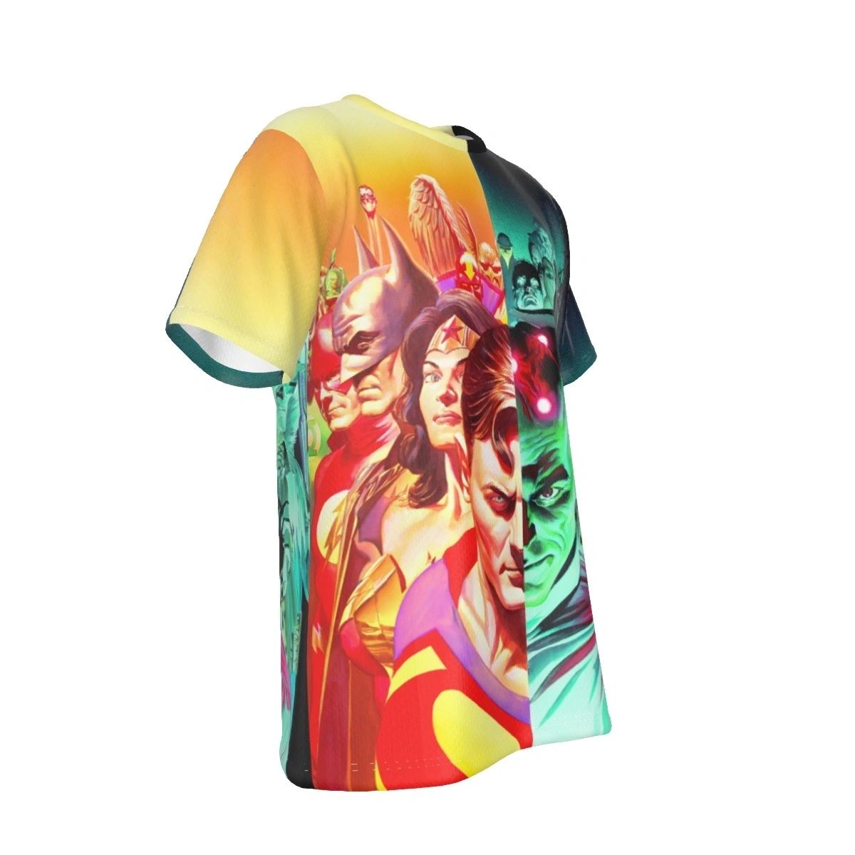 HEROES AND VILLAINS ALL OVER PRINT SHIRT AND TANK - ALEX ROSS ART