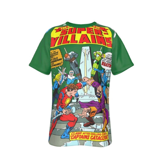 SECRET SOCIETY OF SUPER VILLAINS 6 ALL OVER PRINT SHIRT AND TANK