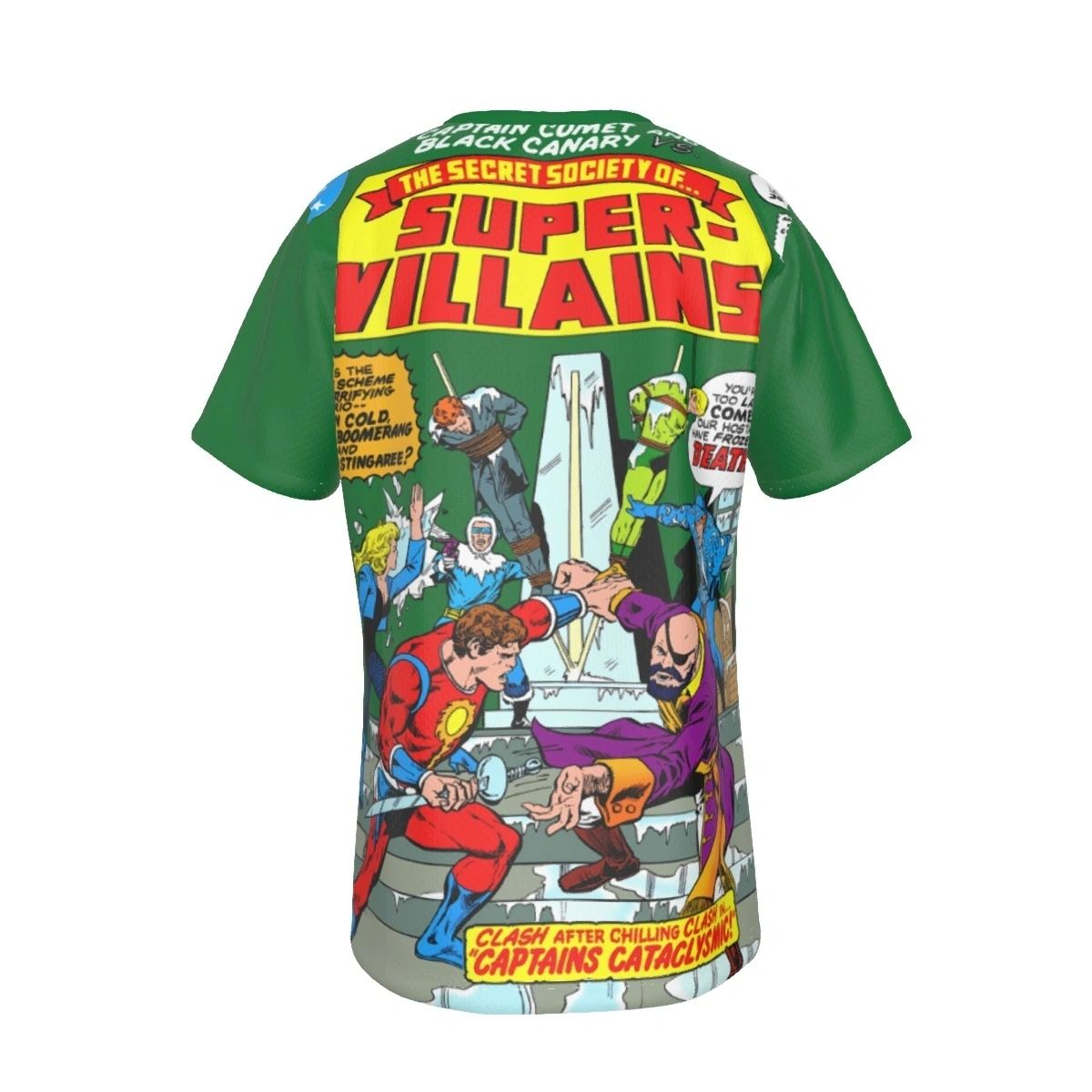 SECRET SOCIETY OF SUPER VILLAINS 6 ALL OVER PRINT SHIRT AND TANK