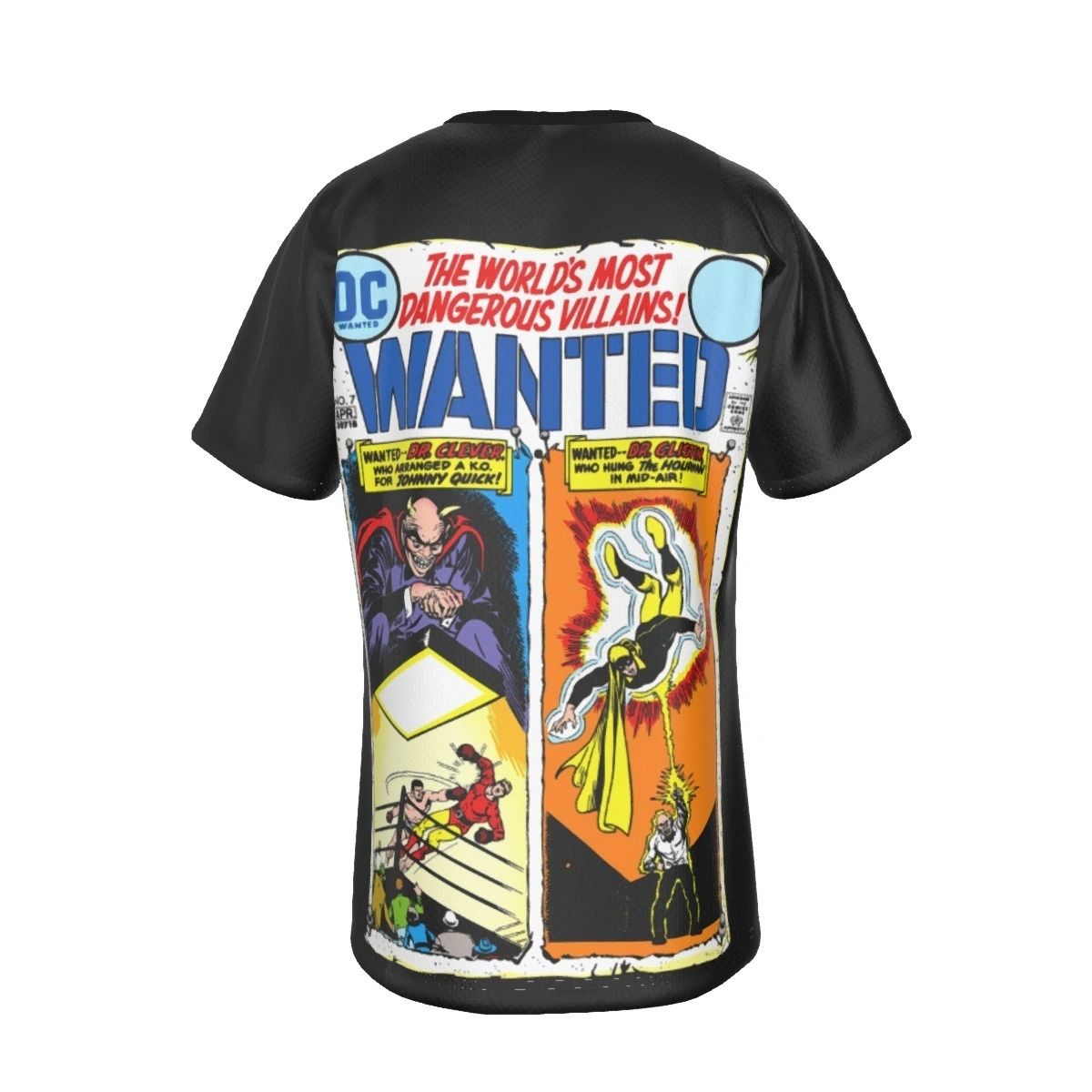 WANTED DC VILLAINS 7 ALL OVER PRINT SHIRT AND TANK