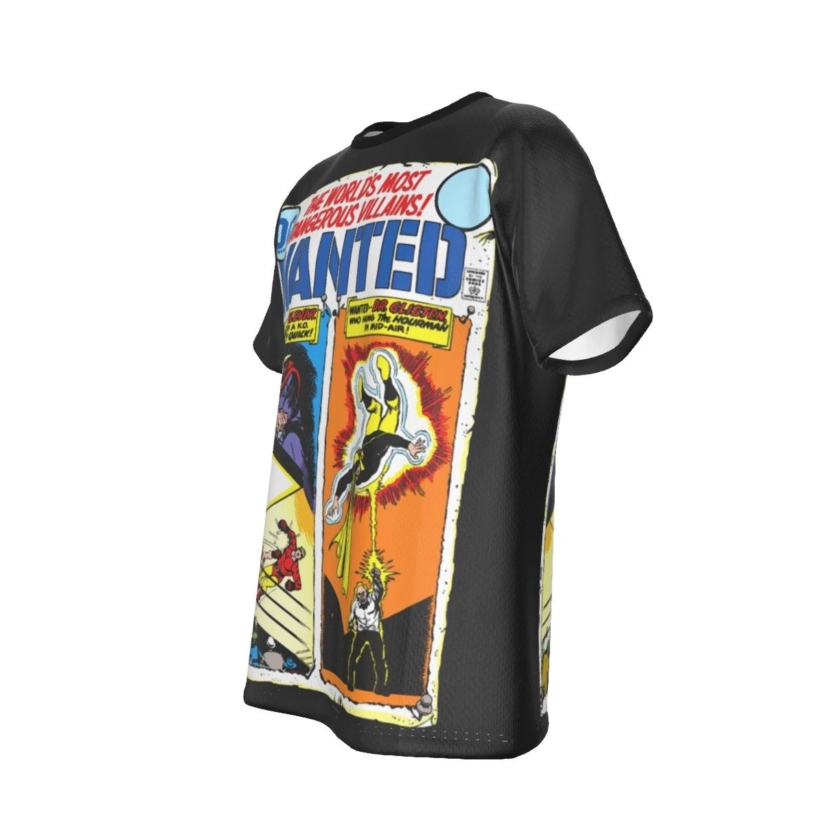 WANTED DC VILLAINS 7 ALL OVER PRINT SHIRT AND TANK