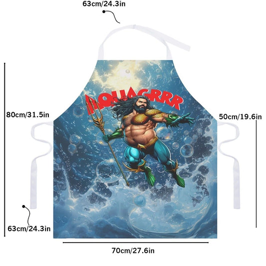 AQUA-GRRR APRON -OF THE SUPERGRRRRs SERIES