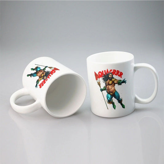 AQUA-GRRR COFFEE MUG -OF THE SUPERGRRRRs SERIES