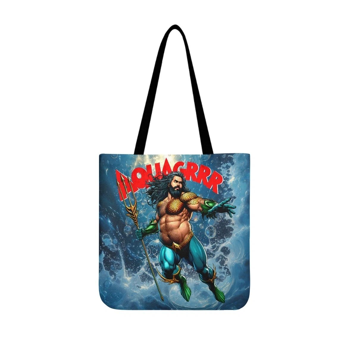 AQUA-GRRR CLOTH TOTE BAG