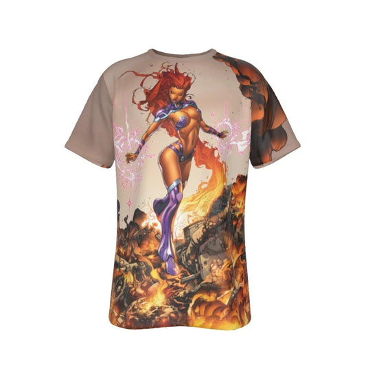 STARFIRE PAGE ART ALL OVER PRINT SHIRT AND TANK