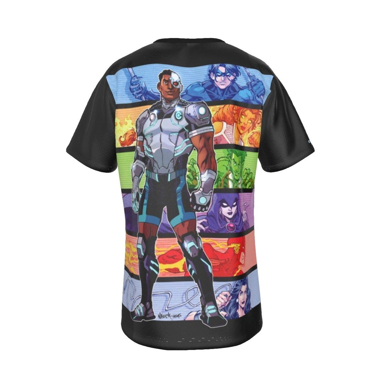 CYBORG 5 var ALL OVER PRINT SHIRT AND TANK
