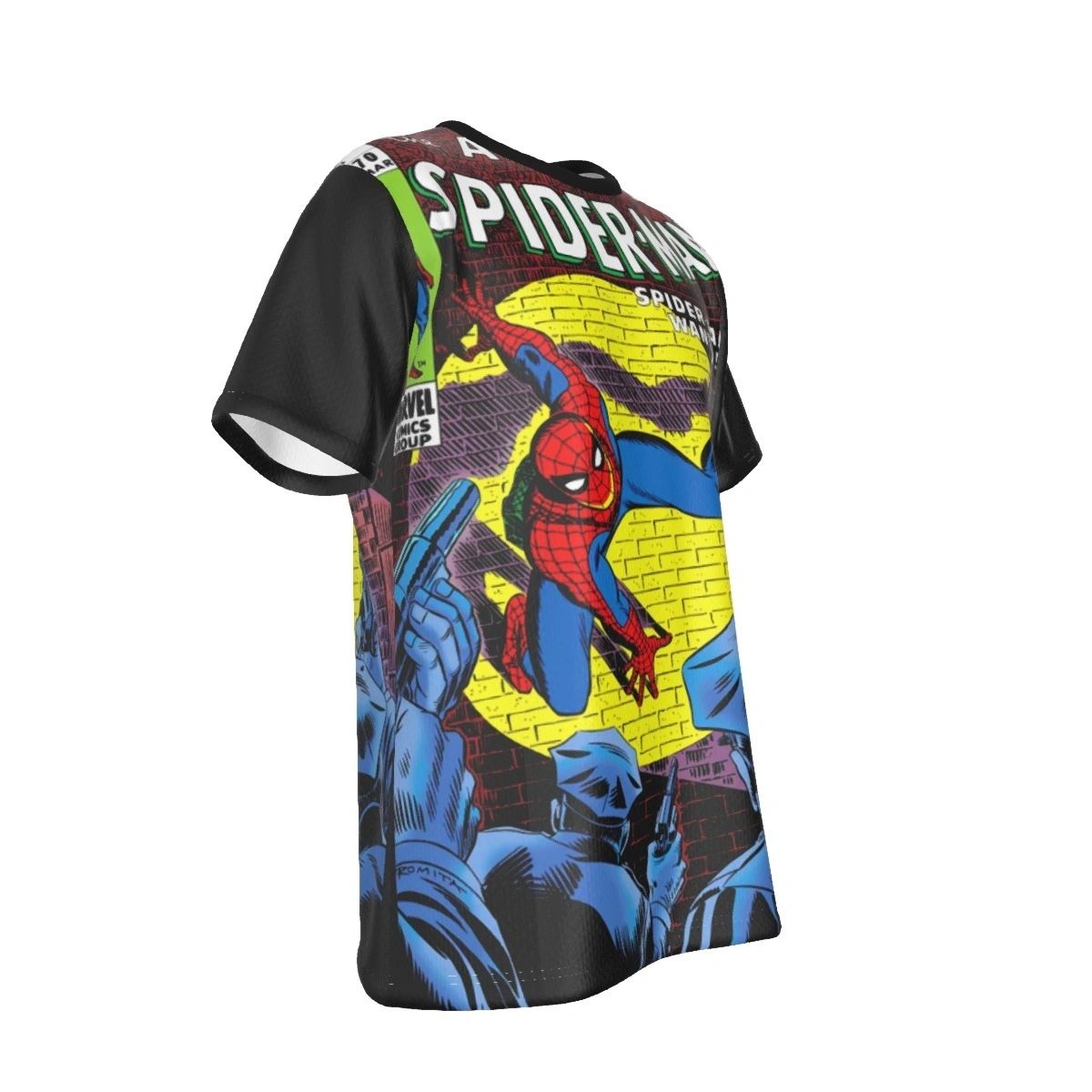 SPIDERMAN 70 ALL OVER PRINT SHIRT AND TANK - SECRET SALE