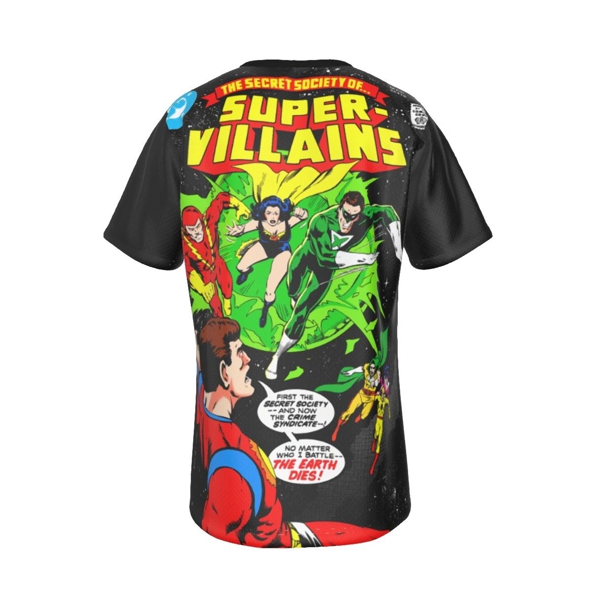 SECRET SOCIETY OF SUPER VILLAINS 13 ALL OVER PRINT SHIRT AND TANK