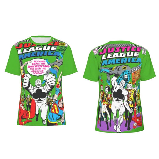 JLA 43 AND 58 ALL OVER PRINT SHIRT AND TANK
