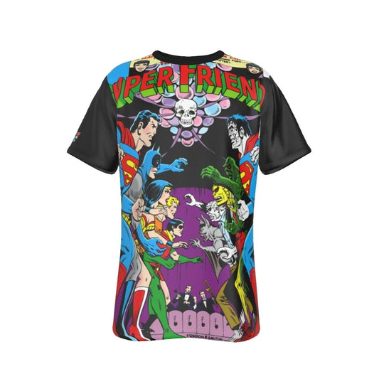 SUPER FRIENDS 28 ALL OVER PRINT SHIRT AND TANK