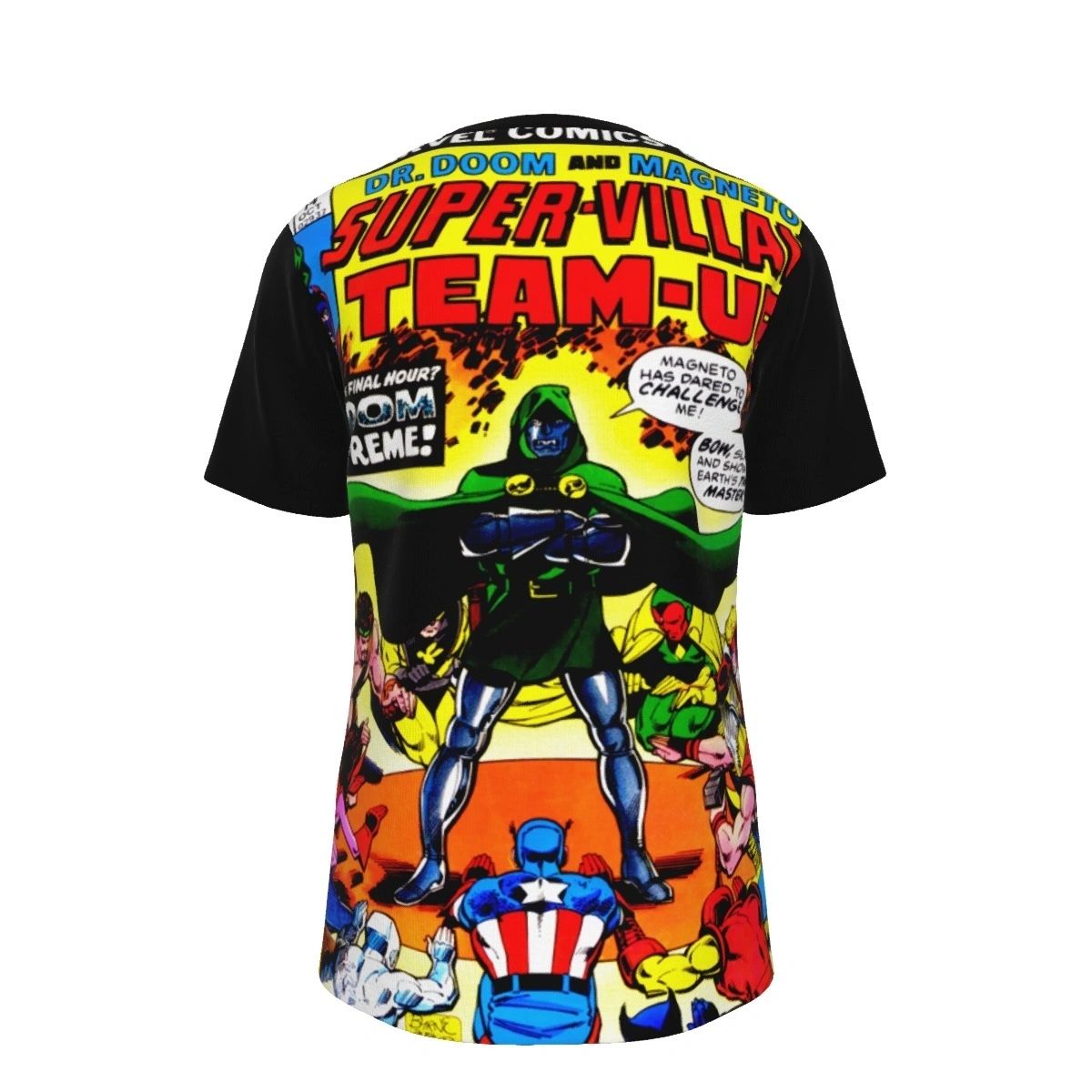 SUPER VILLAIN TEAM UP 14 ALL OVER PRINT SHIRT AND TANK - SECRET SALE