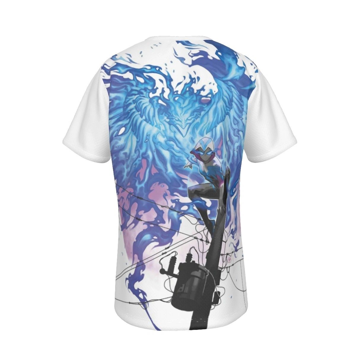 PHOENIX FORCE SPIDER GWEN ALL OVER PRINT SHIRT AND TANK - SECRET SALE
