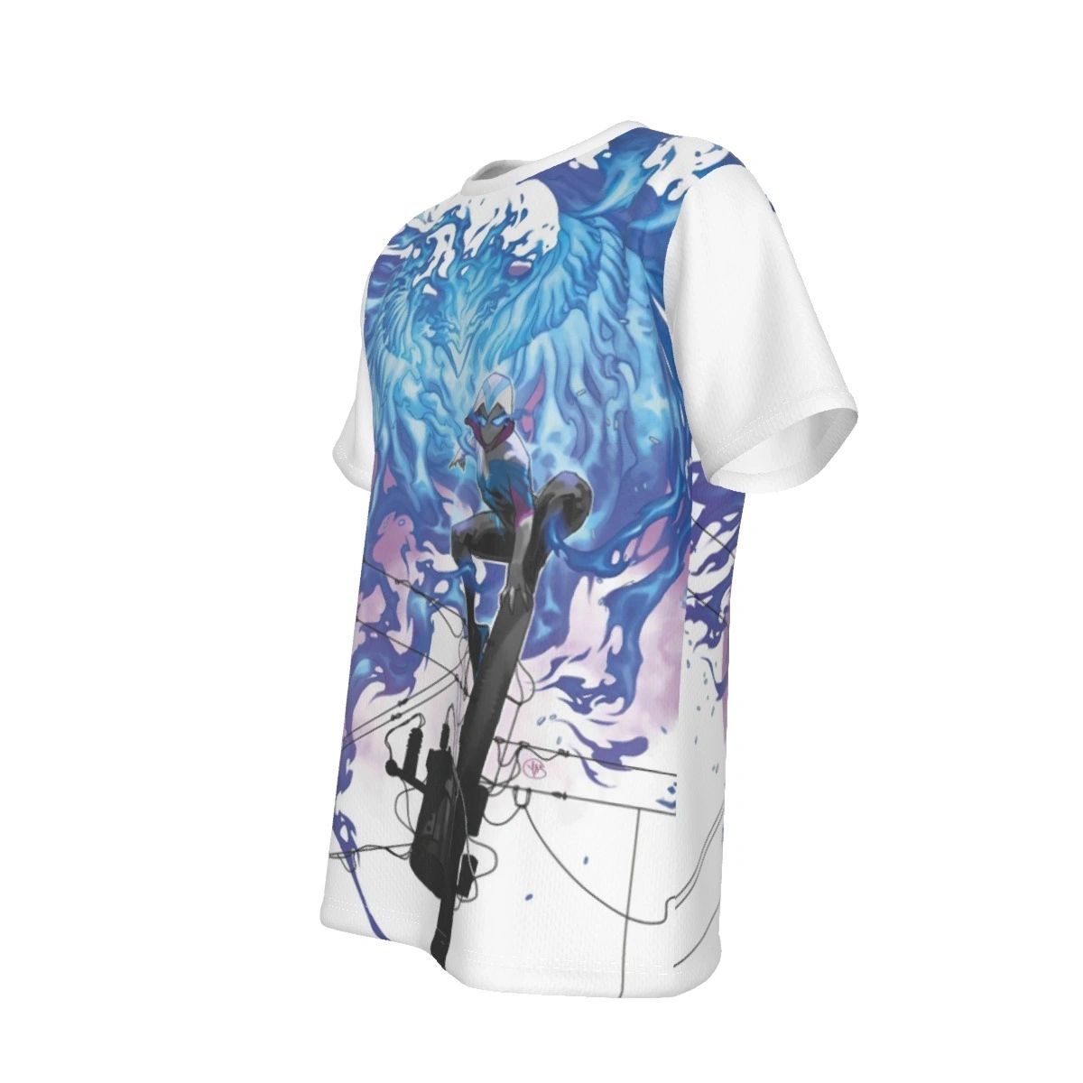 PHOENIX FORCE SPIDER GWEN ALL OVER PRINT SHIRT AND TANK - SECRET SALE