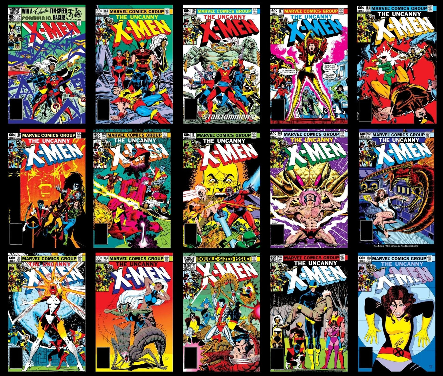 XMEN VOLUME 1 COVERS (YOUR CHOICE)