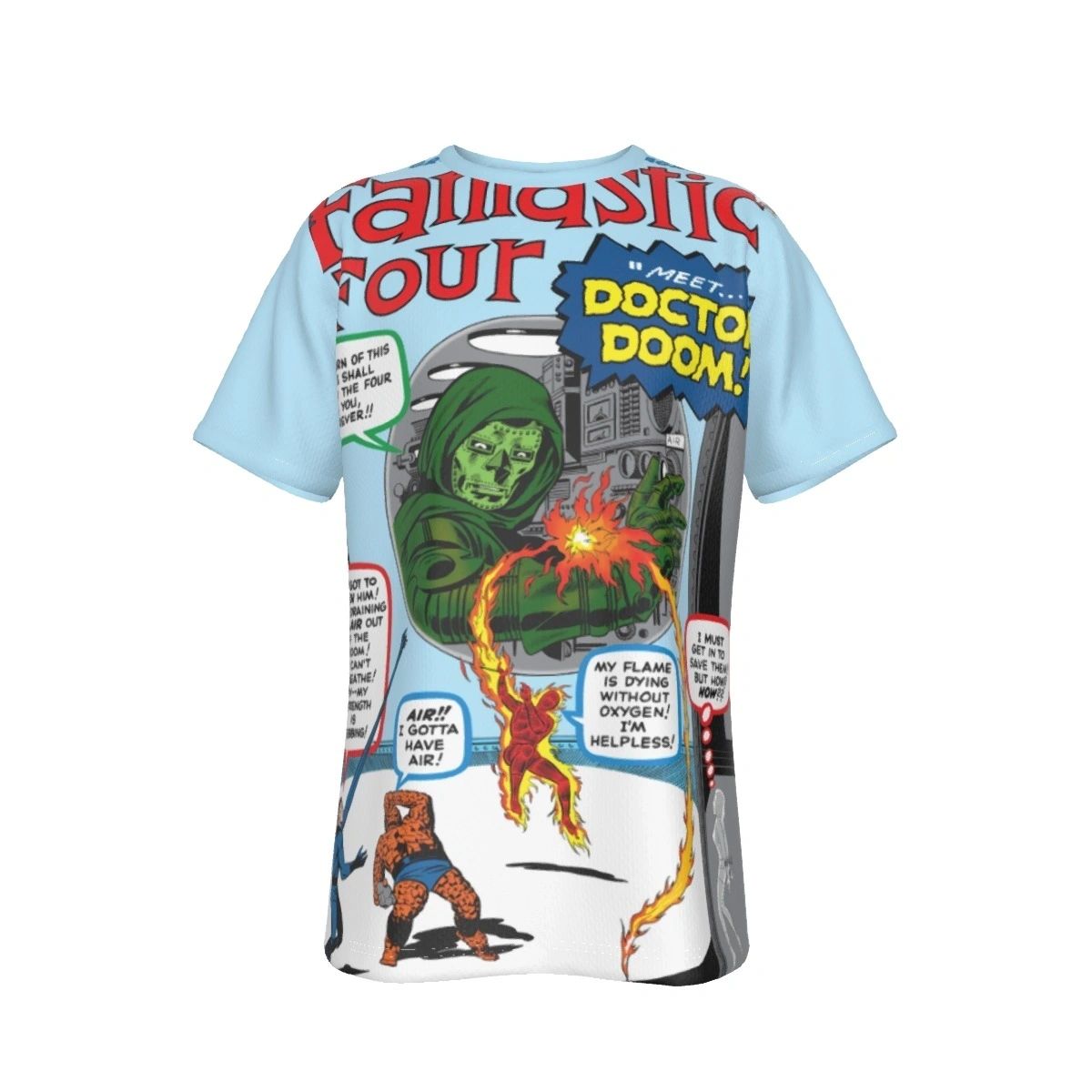 FANTASTIC FOUR 5 ALL OVER PRINT SHIRT AND TANK - SECRET SALE