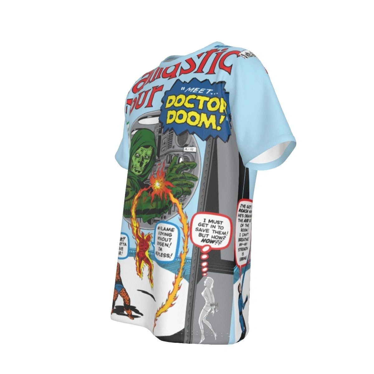 FANTASTIC FOUR 5 ALL OVER PRINT SHIRT AND TANK - SECRET SALE