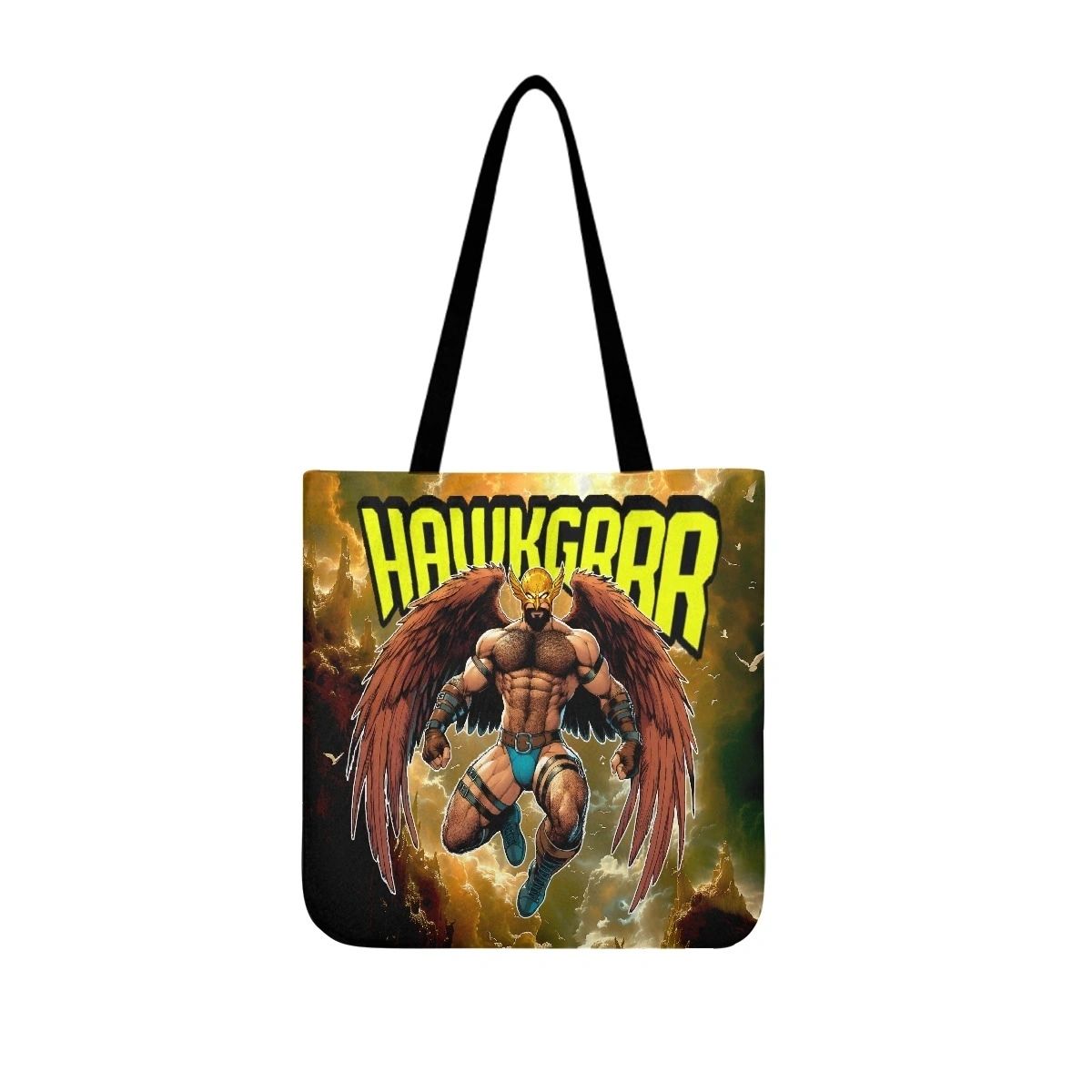 HAWK-GRRR CLOTH TOTE BAG