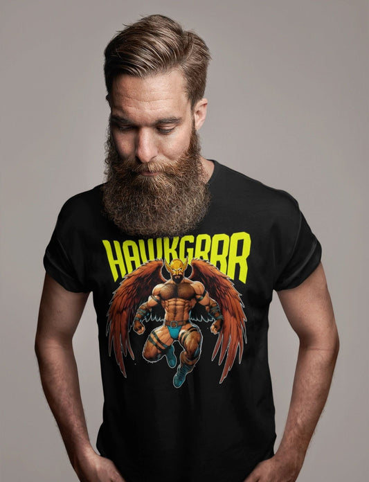 HAWK-GRRR OF THE SUPERGRRRS SERIES ON COTTON