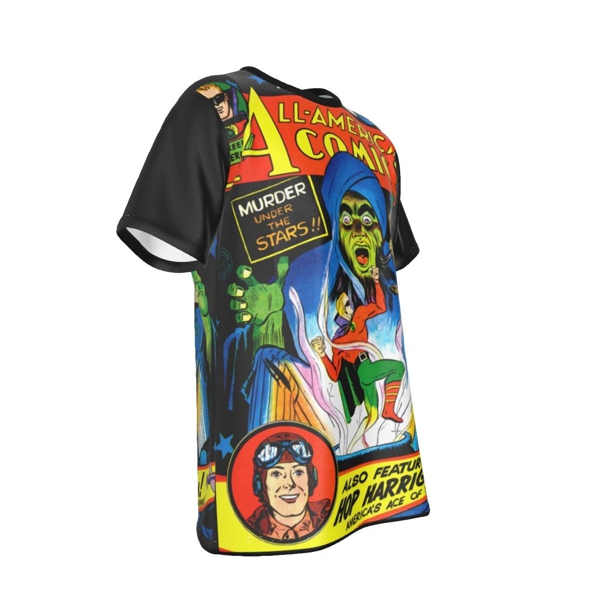 ALL AMERICAN COMICS 51 ALL OVER PRINT SHIRT AND TANK