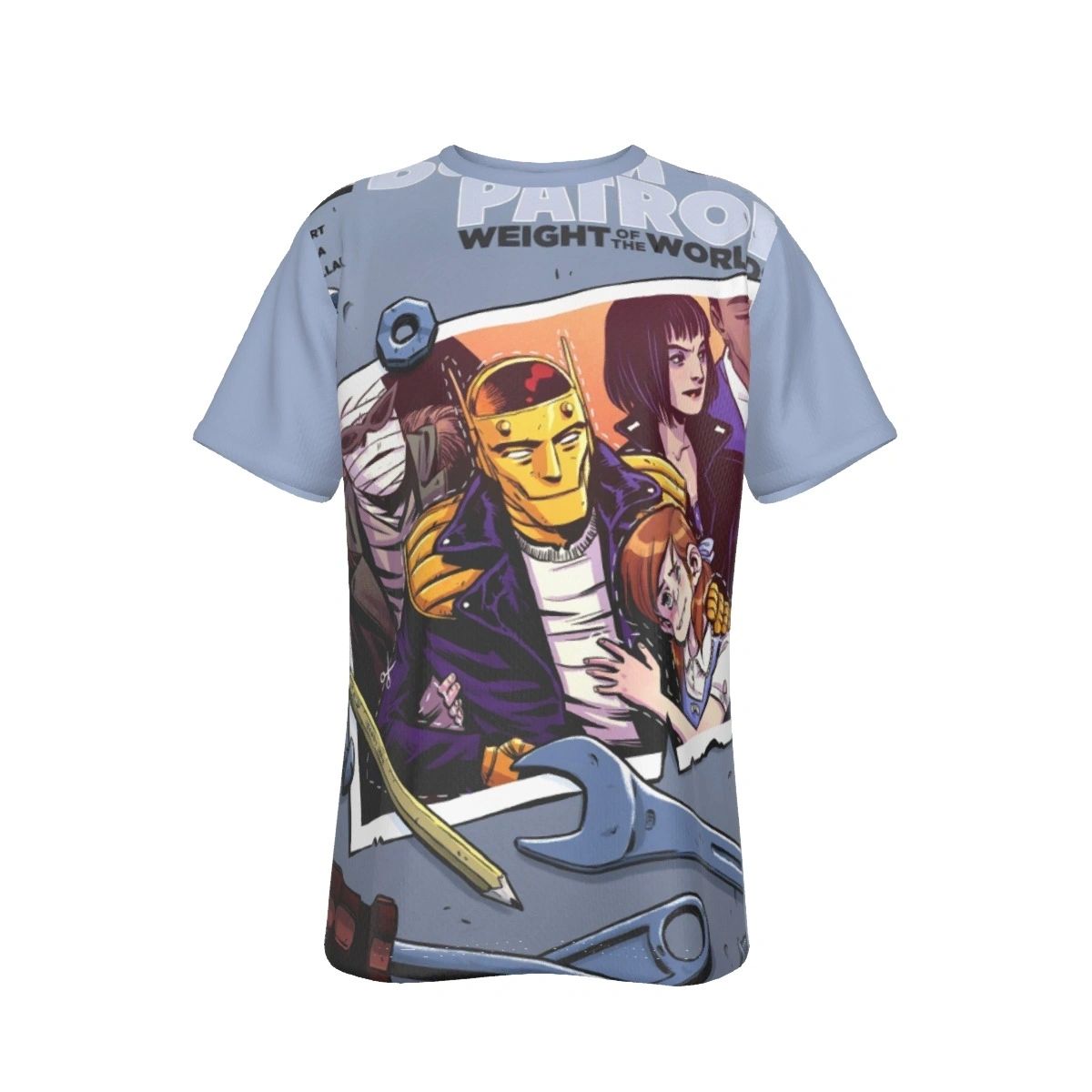 DOOM PATROL 5 ALL OVER PRINT SHIRT AND TANK