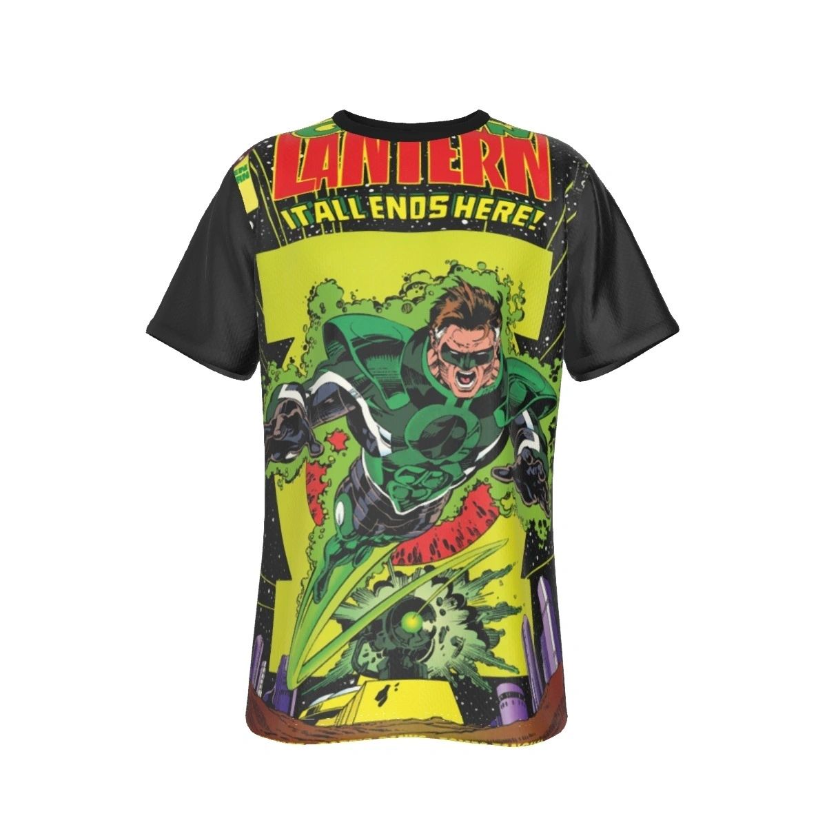 GREEN LANTERN 50 ALL OVER PRINT SHIRT AND TANK