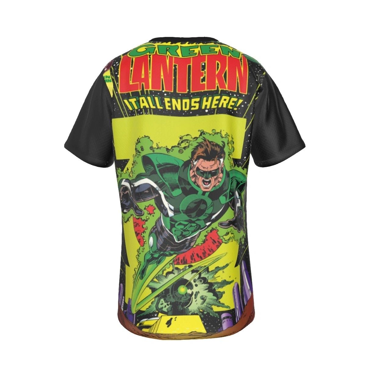 GREEN LANTERN 50 ALL OVER PRINT SHIRT AND TANK