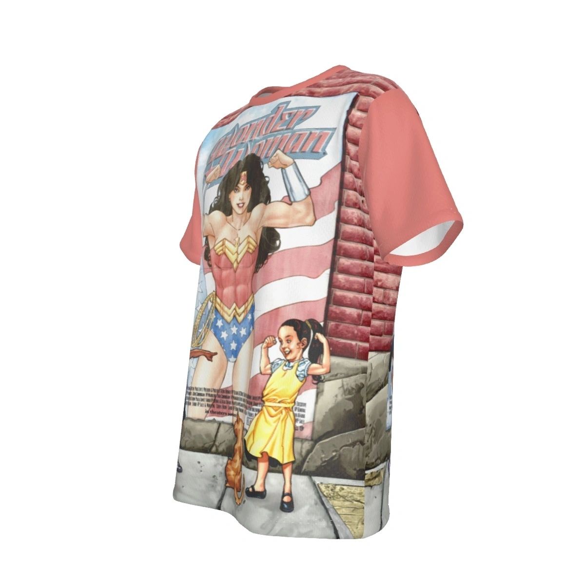 WONDER WOMAN 25 ALL OVER PRINT SHIRT AND TANK