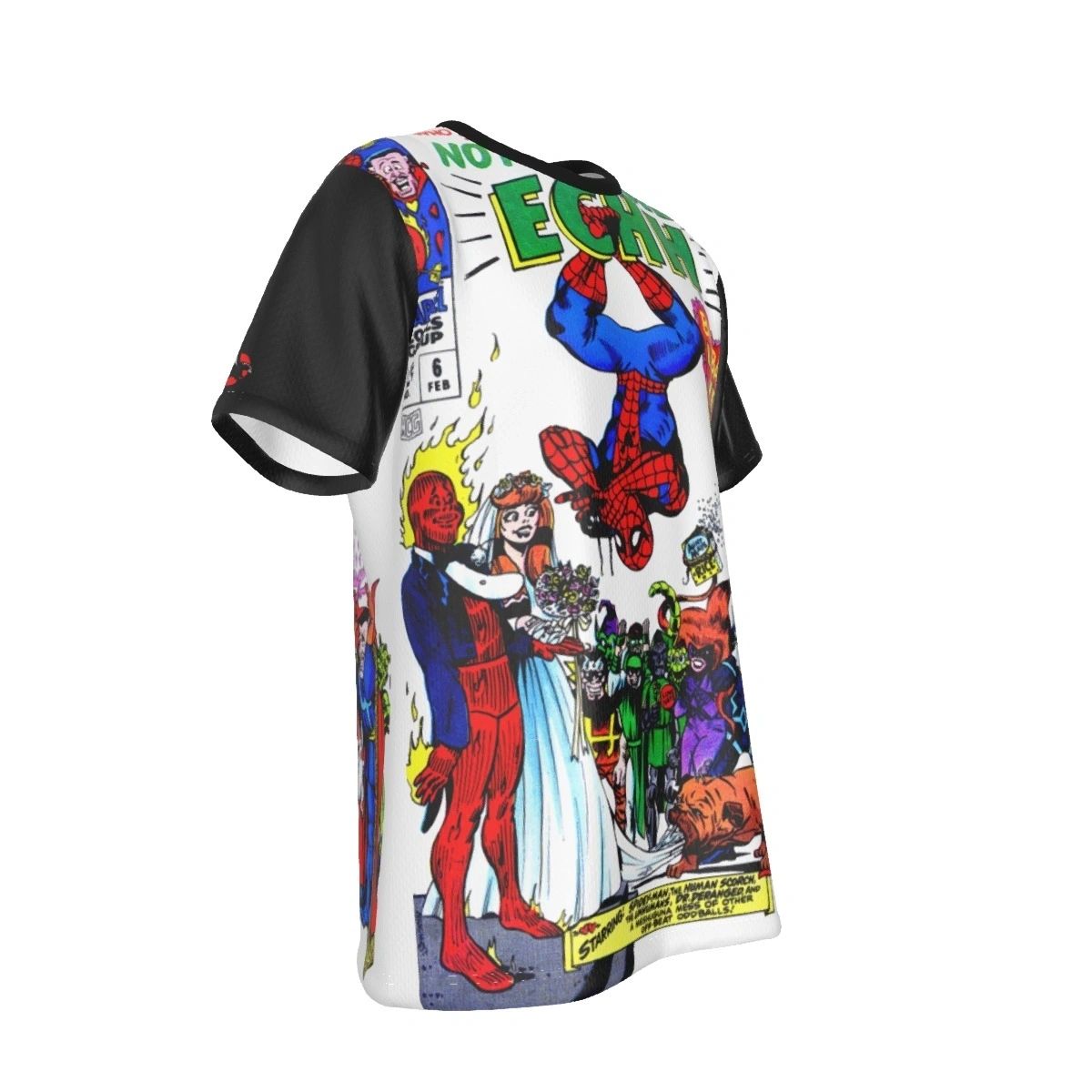 NOT BRAND ECHH 6 ALL OVER PRINT SHIRT AND TANK - SECRET SALE
