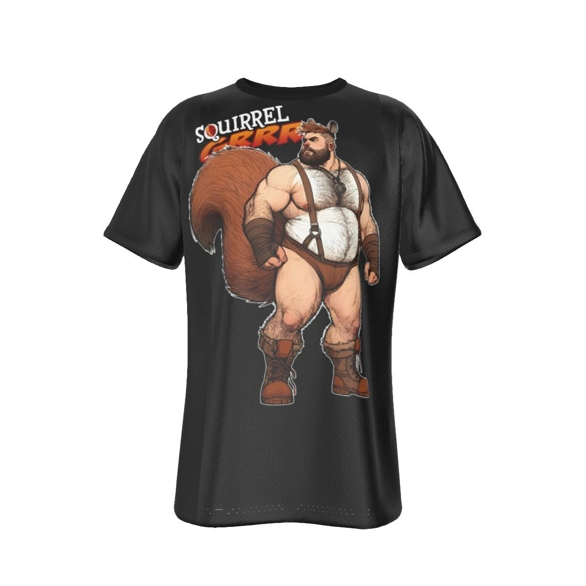 SQUIRREL-GRRR ALL OVER PRINT SHIRT AND TANK -OF THE SUPERGRRRS SERIES