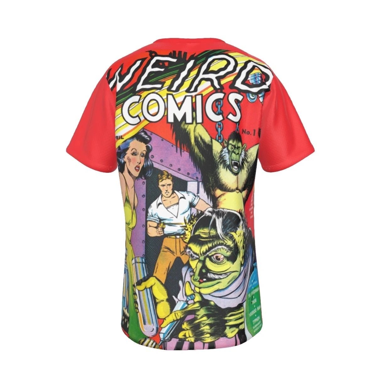 WEIRD COMICS 1 ALL OVER PRINT SHIRT AND TANK