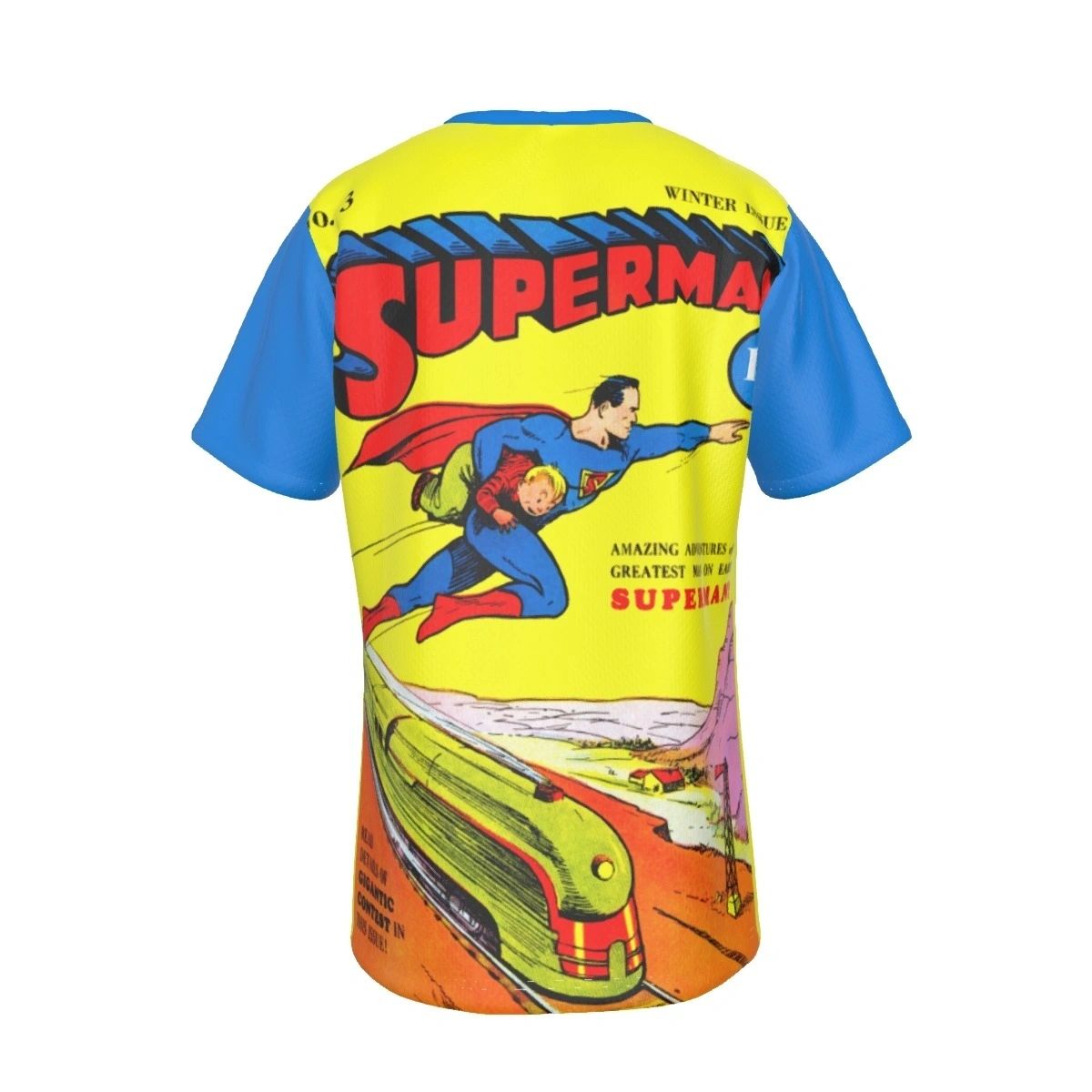 SUPERMAN 3 ALL OVER PRINT SHIRT AND TANK