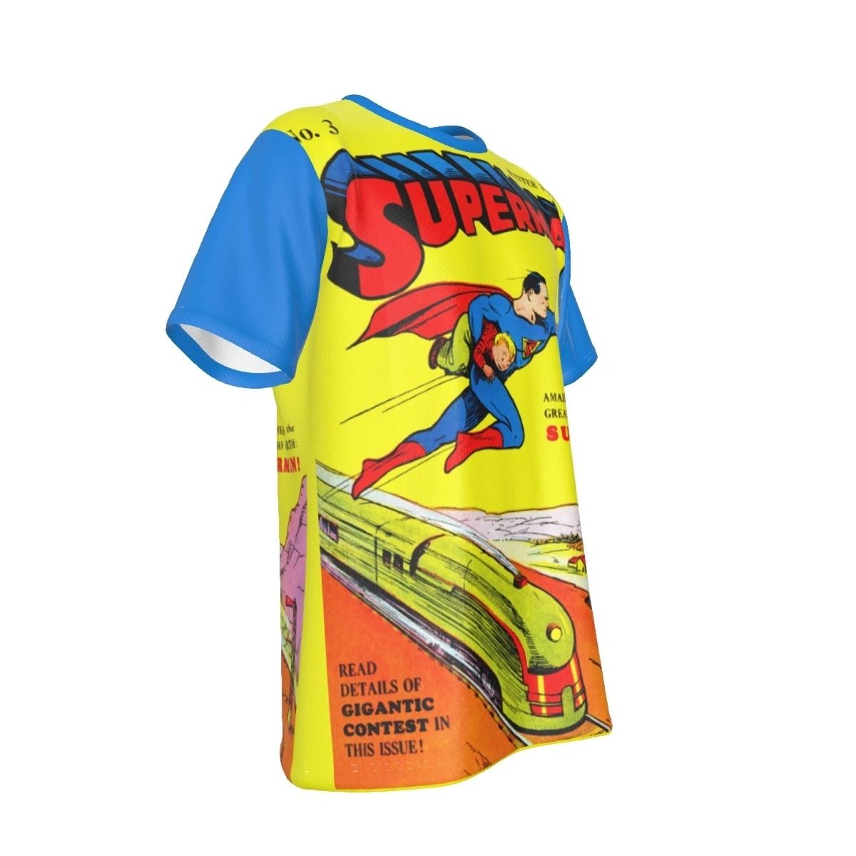 SUPERMAN 3 ALL OVER PRINT SHIRT AND TANK