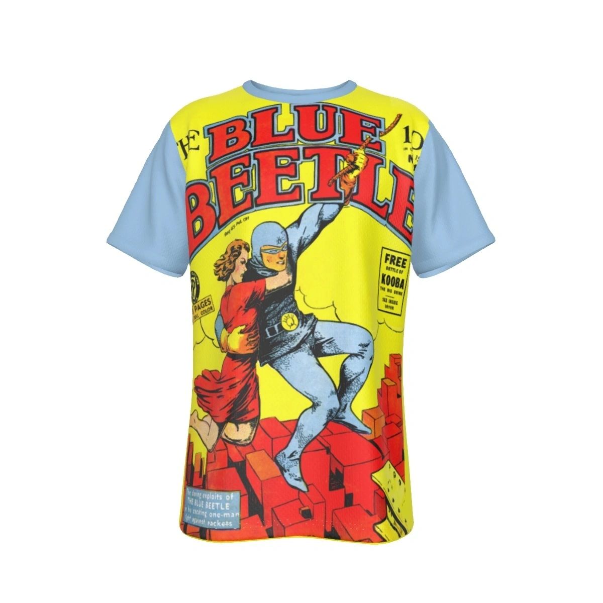 BLUE BEETLE 4 ALL OVER PRINT SHIRT AND TANK