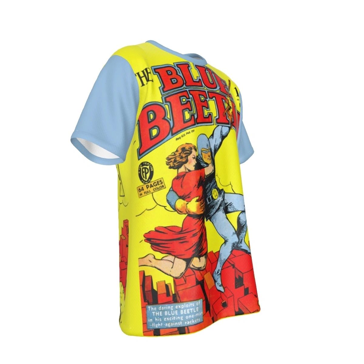 BLUE BEETLE 4 ALL OVER PRINT SHIRT AND TANK