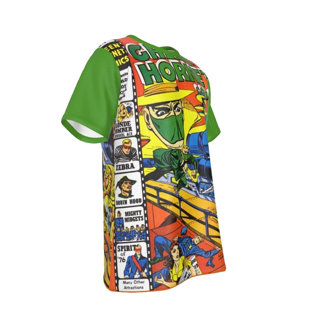 GREEN HORNET 7 ALL OVER PRINT SHIRT AND TANK