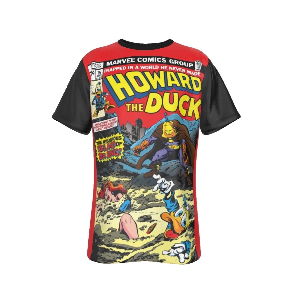 HOWARD THE DUCK 15 ALL OVER PRINT SHIRT AND TANK