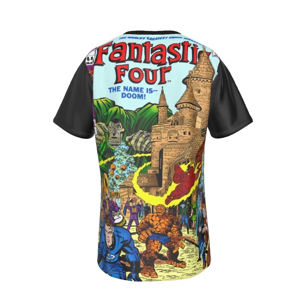 FANTASTIC FOUR 84 ALL OVER PRINT SHIRT AND TANK -INHUMANS