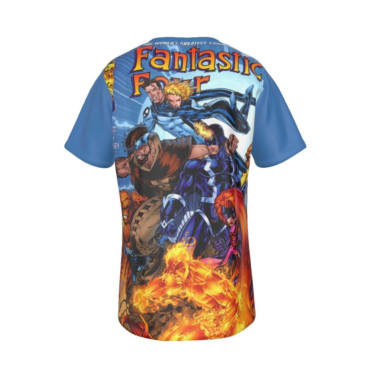 FANTASTIC FOUR V2 - 8 ALL OVER PRINT SHIRT AND TANK - SECRET SALE