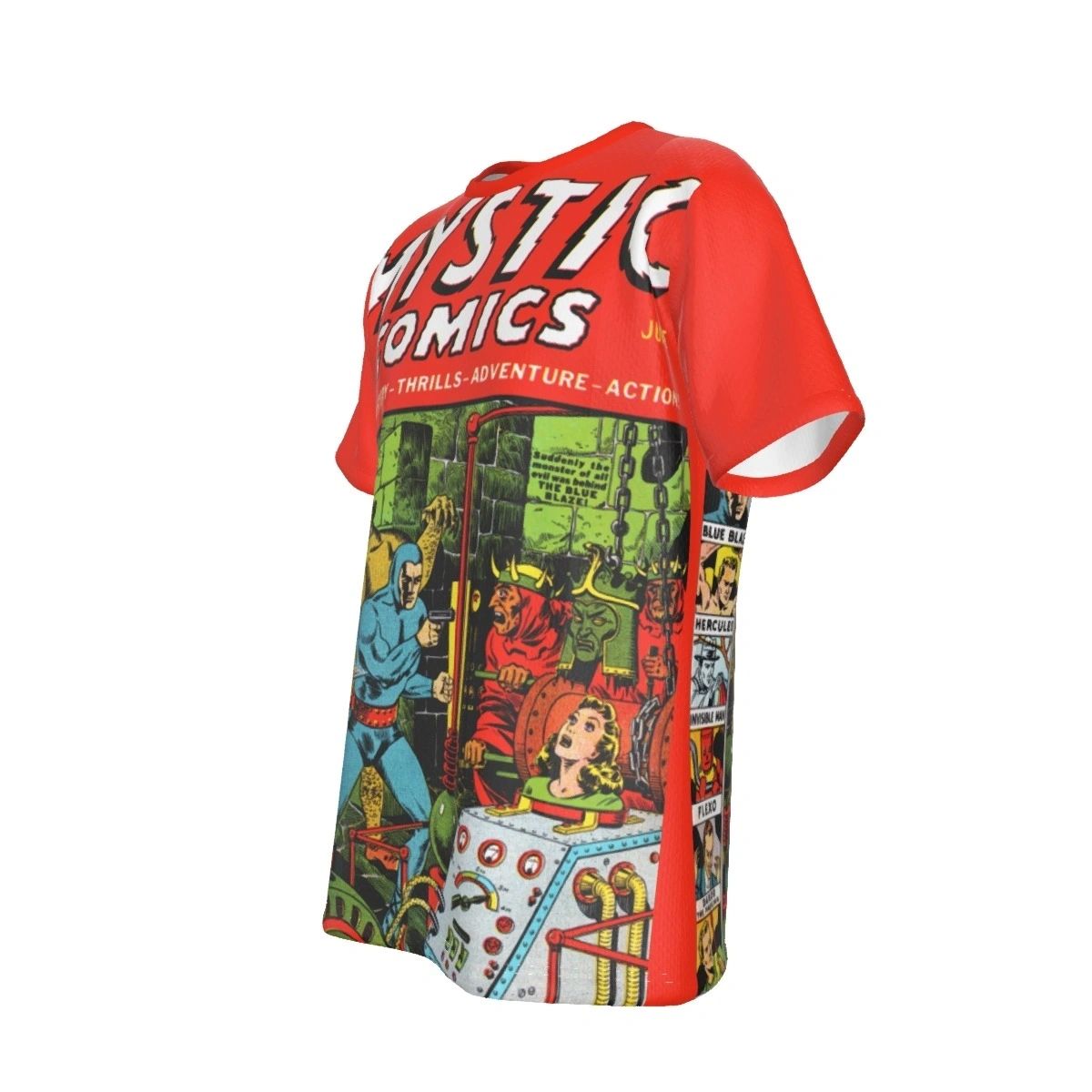 MYSTIC COMICS 3 ALL OVER PRINT SHIRT AND TANK