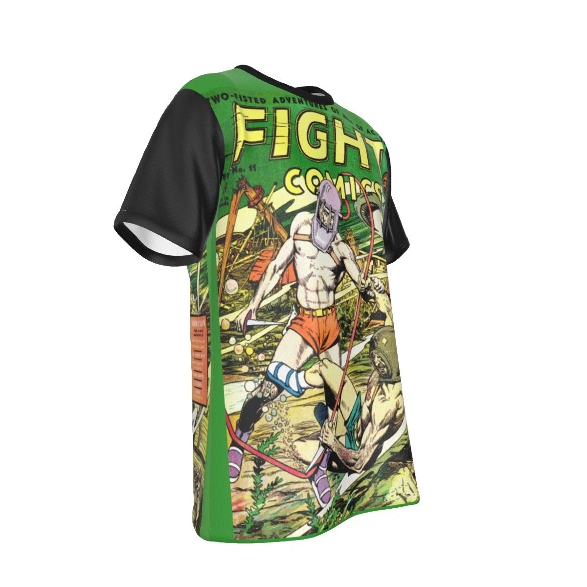 FIGHT COMICS ALL OVER PRINT SHIRT AND TANK - WITH KINKS MASON