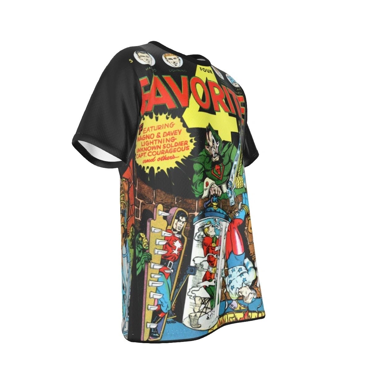 FOUR FAVORITES 5 ALL OVER PRINT SHIRT AND TANK