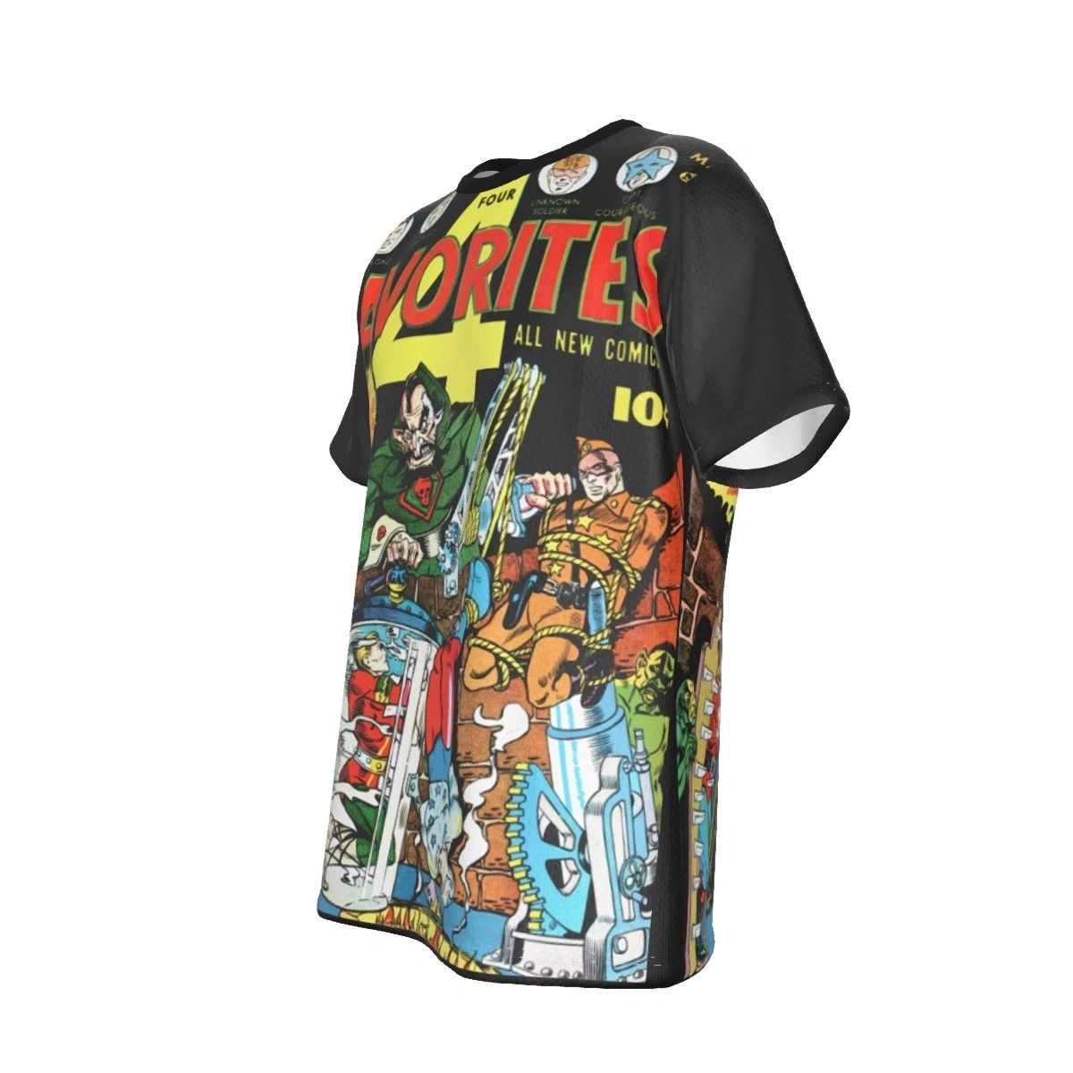 FOUR FAVORITES 5 ALL OVER PRINT SHIRT AND TANK