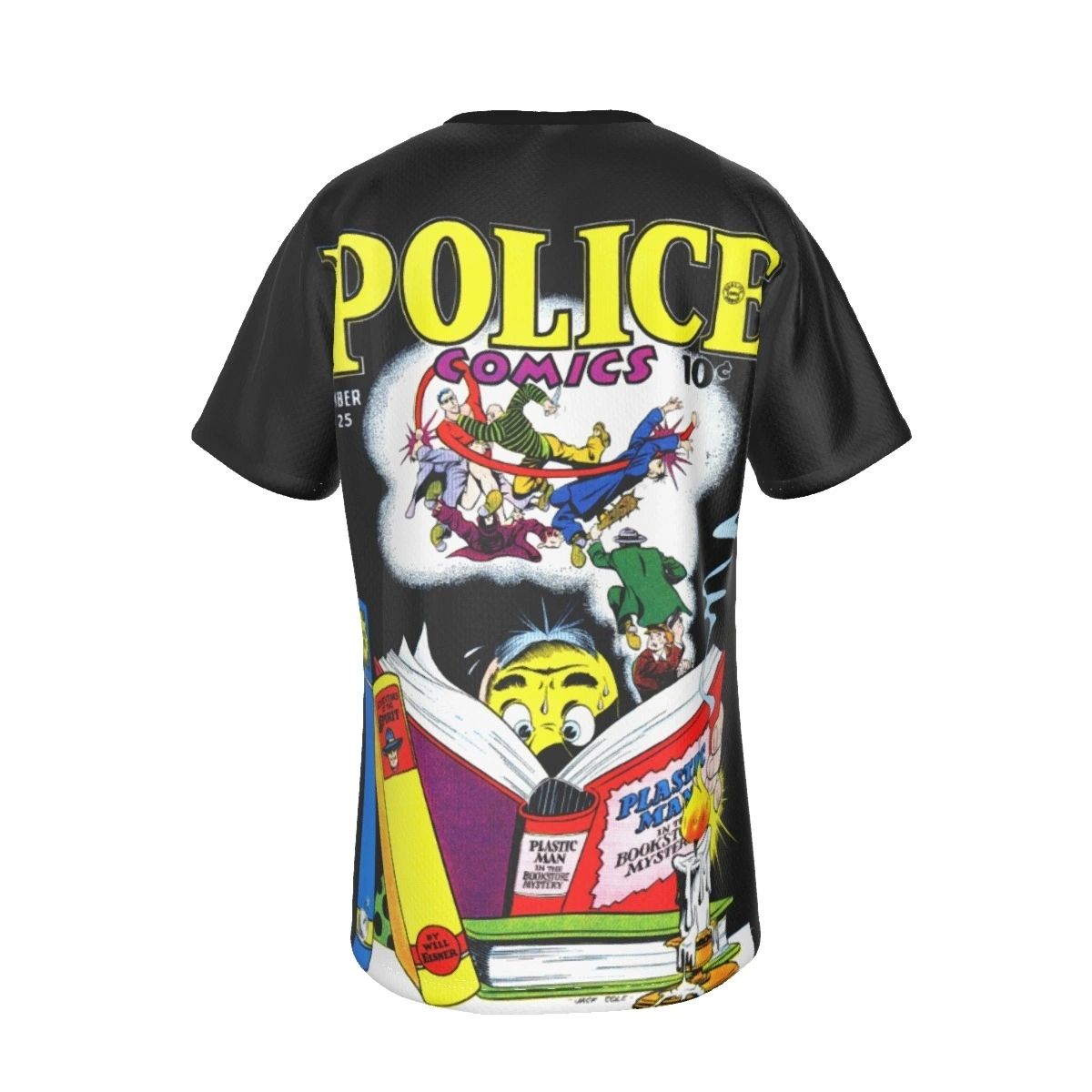 POLICE COMICS 25 ALL OVER PRINT SHIRT AND TANK - PLASTIC MAN