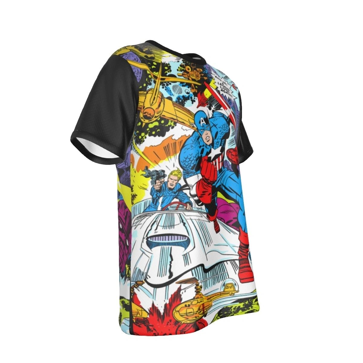 CAPTAIN AMERICA 112 ALL OVER PRINT SHIRT AND TANK
