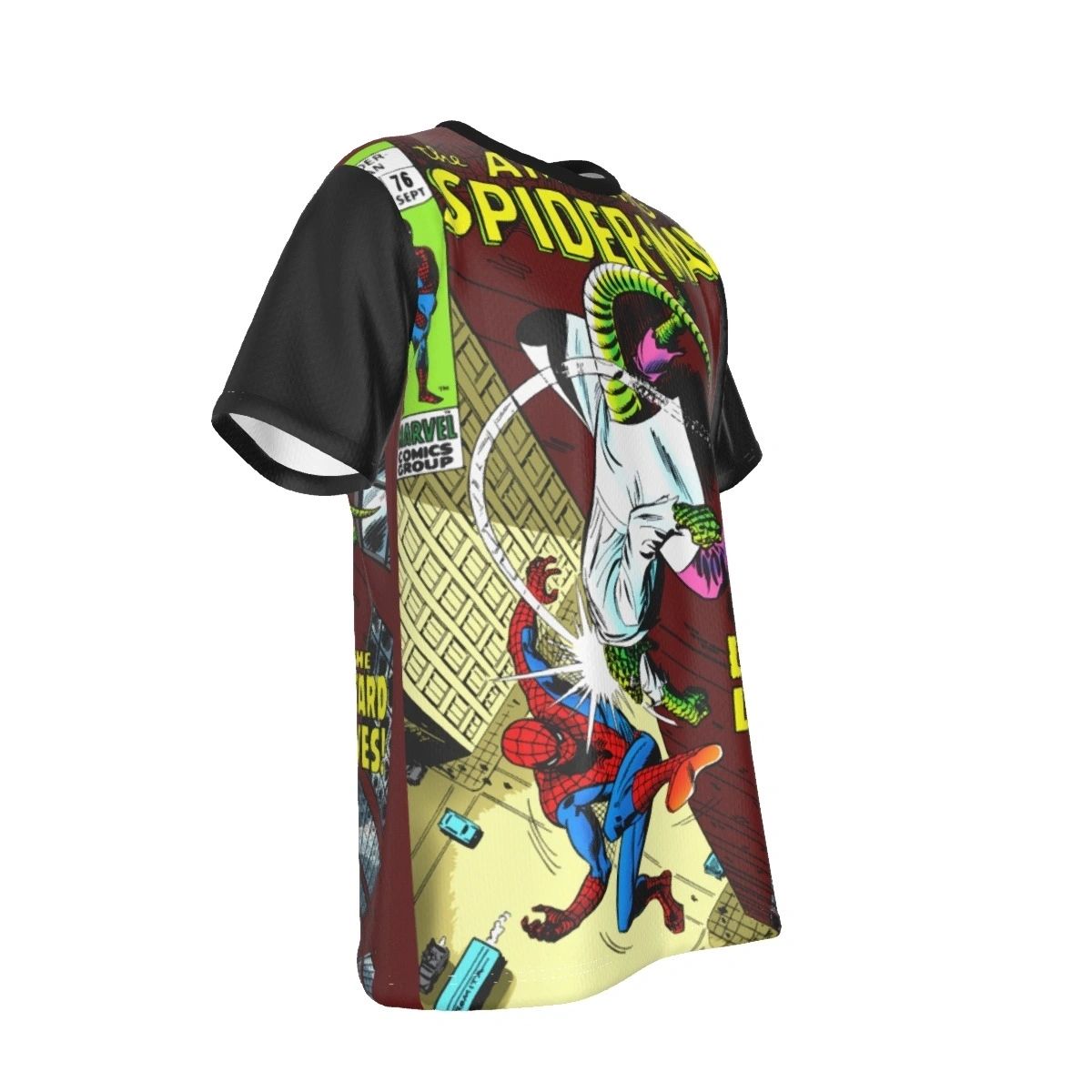 SPIDERMAN 76 ALL OVER PRINT SHIRT AND TANK - LIZARD