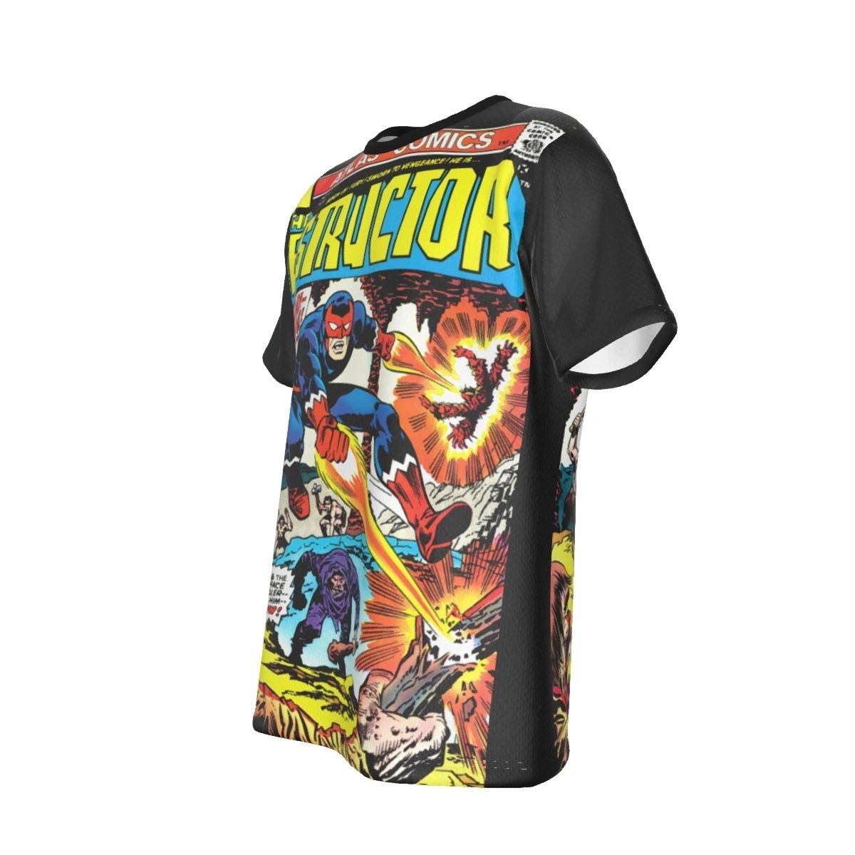 DESTRUCTOR 4 ALL OVER PRINT SHIRT AND TANK - ATLAS COMICS