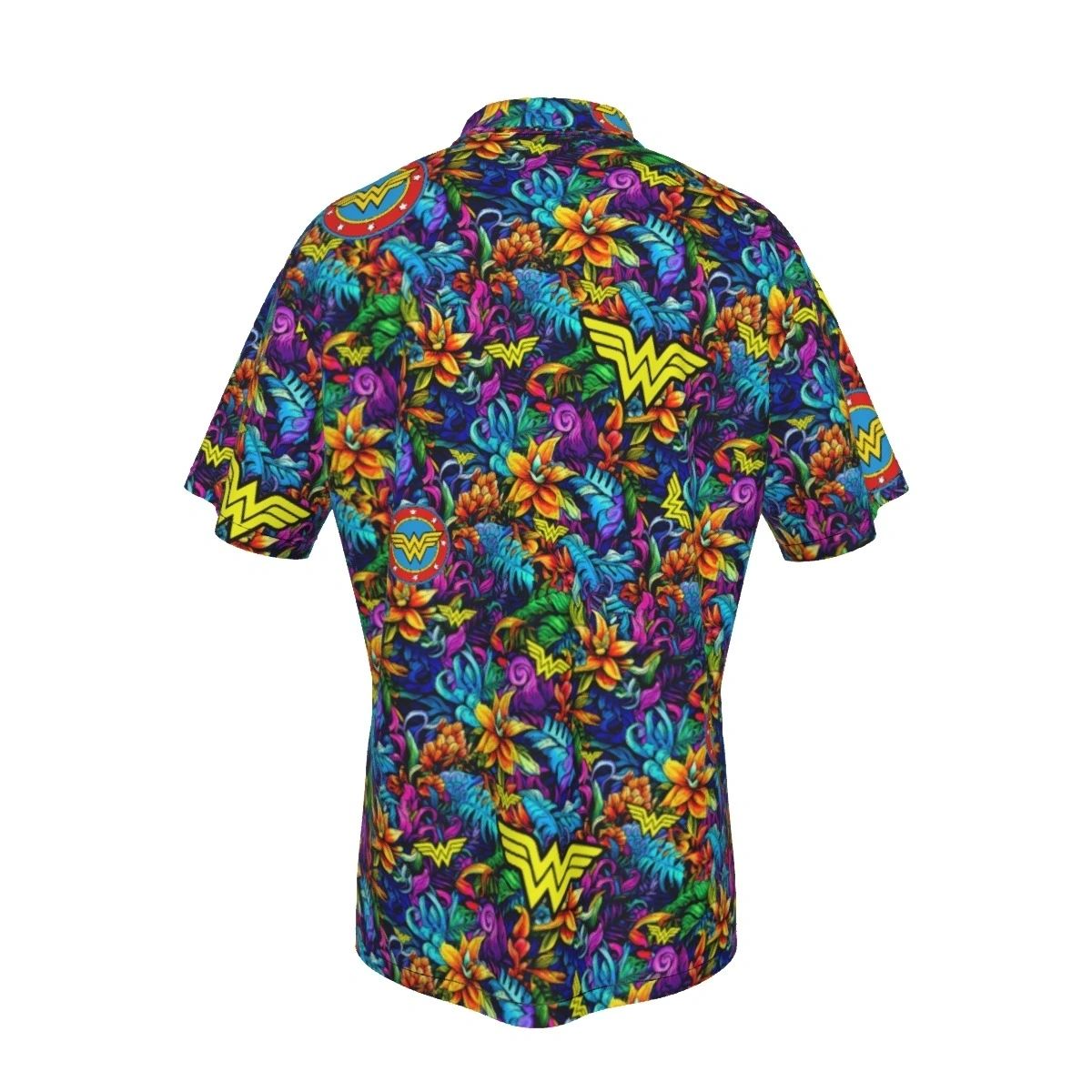WONDER WOMAN HAWAIIAN SHIRT - ALL OVER PRINT